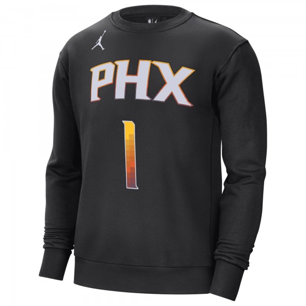 Кофта Devin Booker Phoenix Suns Jordan Brand Statement Name & Number - Black