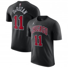 DeMar DeRozan Chicago Bulls Jordan Brand 2022/23 Statement Edition Name & Number T-Shirt - Black