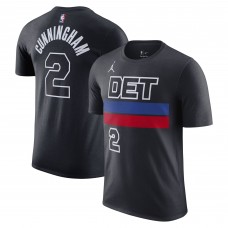 Футболка Cade Cunningham Detroit Pistons Jordan Brand 2022/23 Statement Edition - Blue
