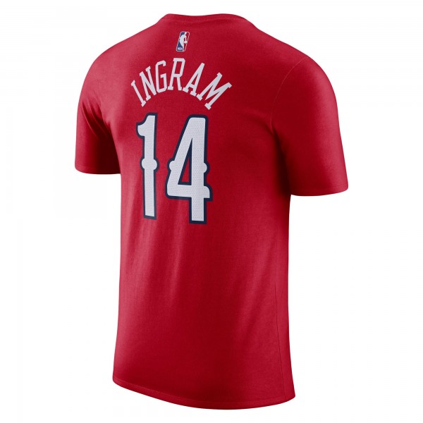 Футболка Brandon Ingram New Orleans Pelicans Jordan Brand 2022/23 Statement Edition - Red