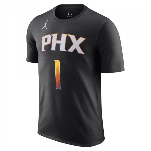 Футболка Devin Booker Phoenix Suns Jordan Brand 2022/23 Statement Edition - Black