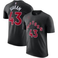 Футболка Pascal Siakam Toronto Raptors Jordan Brand 2022/23 Statement Edition - Black