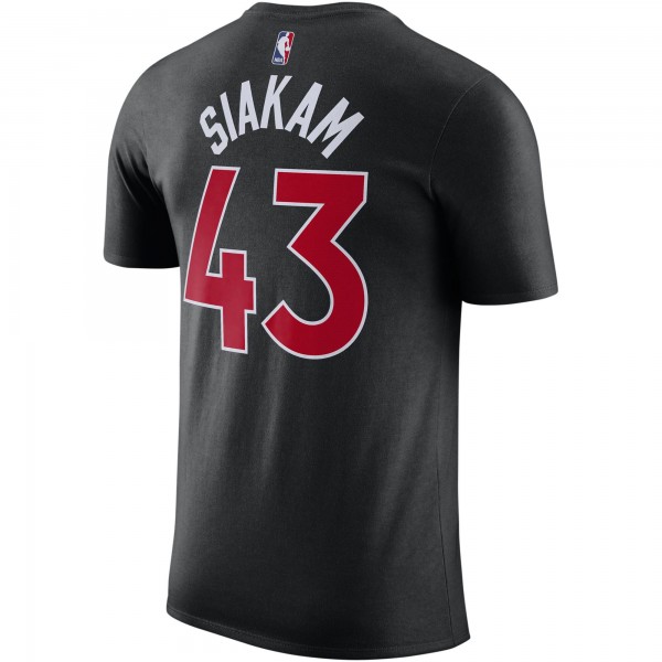 Футболка Pascal Siakam Toronto Raptors Jordan Brand 2022/23 Statement Edition - Black