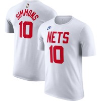 Футболка Ben Simmons Brooklyn Nets Nike 2022/23 Classic Edition - White