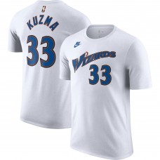 Именная футболка Kyle Kuzma Washington Wizards Nike 2022/23 Classic Edition - White