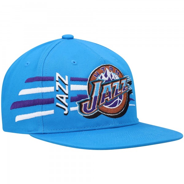 Бейсболка Utah Jazz Mitchell & Ness Hardwood Classics Retro Bolt Deadstock - Powder Blue