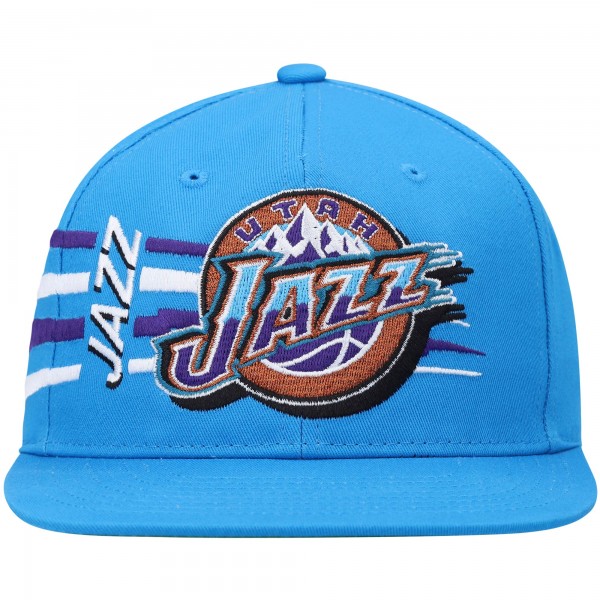 Бейсболка Utah Jazz Mitchell & Ness Hardwood Classics Retro Bolt Deadstock - Powder Blue