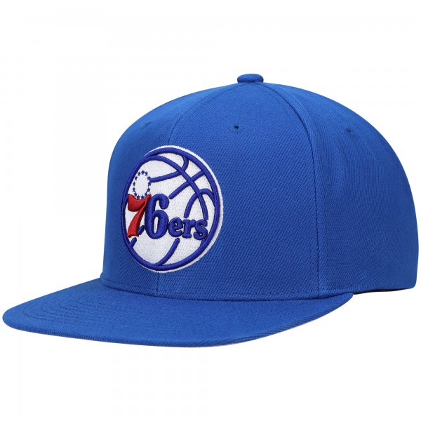 Бейсболка Philadelphia 76ers Mitchell & Ness Hardwood Classics All Love - Royal
