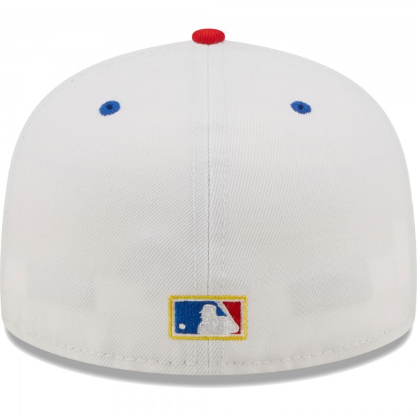 Бейсболка Los Angeles Dodgers New Era 50th Anniversary Cherry Lolli 59FIFTY - White/Royal