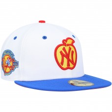 Бейсболка New York Yankees New Era 100th Anniversary Cherry Lolli 59FIFTY - White/Royal