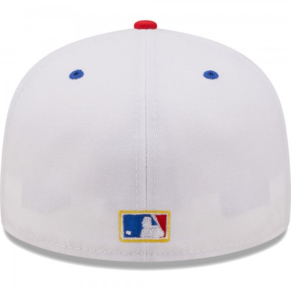 Бейсболка New York Yankees New Era 1999 World Series Cherry Lolli 59FIFTY - White/Royal