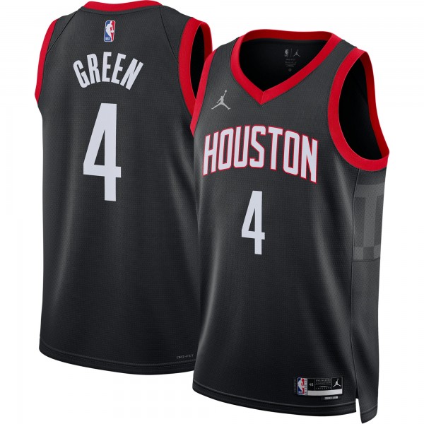 Игровая форма  Jalen Green Houston Rockets Jordan Brand 2022/23 Statement Edition Swingman - Black
