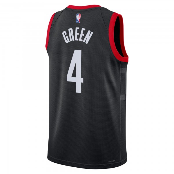Игровая форма  Jalen Green Houston Rockets Jordan Brand 2022/23 Statement Edition Swingman - Black