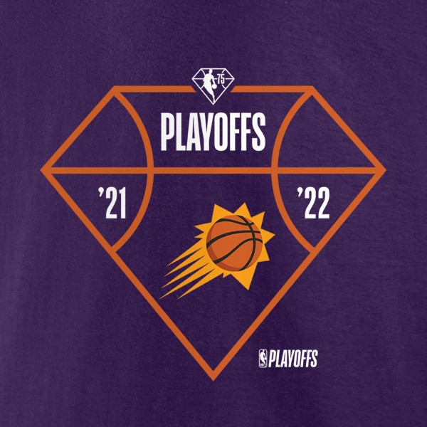 Футболка Phoenix Suns 2022 NBA Playoffs Diamond - Purple
