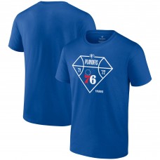 Футболка Philadelphia 76ers 2022 NBA Playoffs Diamond - Royal