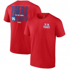 Футболка Philadelphia 76ers 2022 NBA Playoffs - Red
