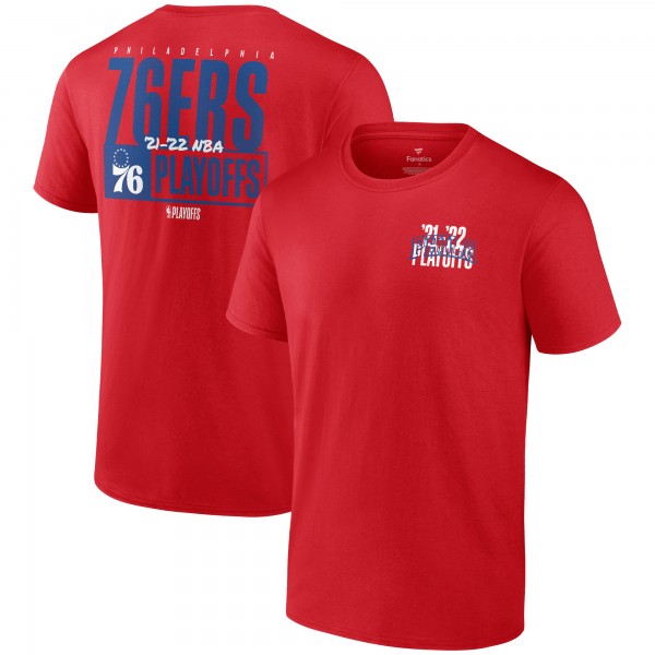 Футболка Philadelphia 76ers 2022 NBA Playoffs - Red