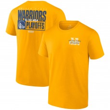 Футболка Golden State Warriors 2022 NBA Playoffs - Gold