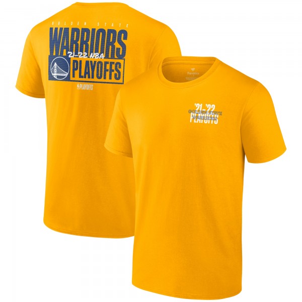 Футболка Golden State Warriors 2022 NBA Playoffs - Gold