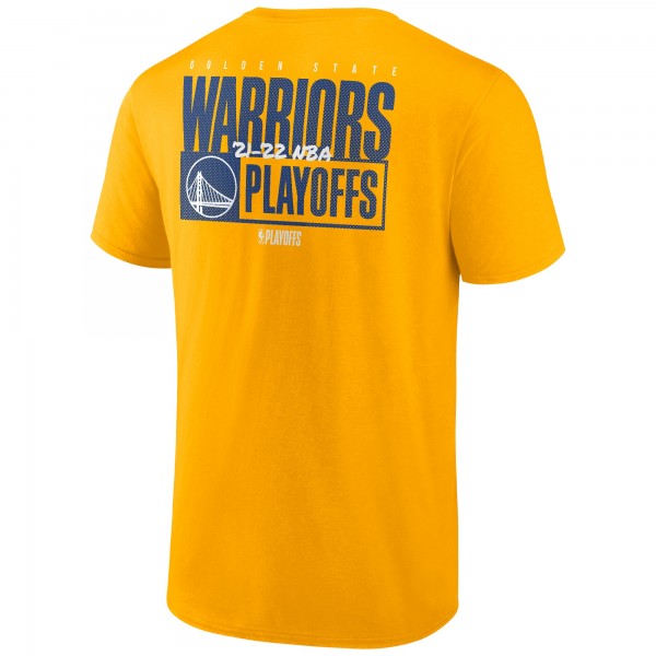Футболка Golden State Warriors 2022 NBA Playoffs - Gold