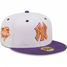 Бейсболка New York Yankees New Era 2000 World Series Grape Lolli 59FIFTY - White/Purple