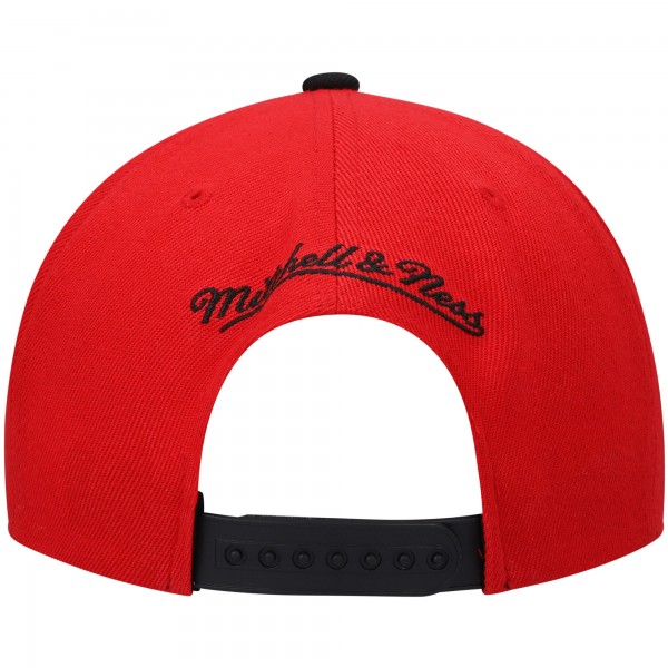Бейсболка Portland Trail Blazers Mitchell & Ness Hardwood Classics - Red/Black