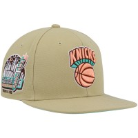 Бейсболка New York Knicks Mitchell & Ness 1998 NBA All-Star Weekend Hardwood Classics Malibu Sunrise - Khaki