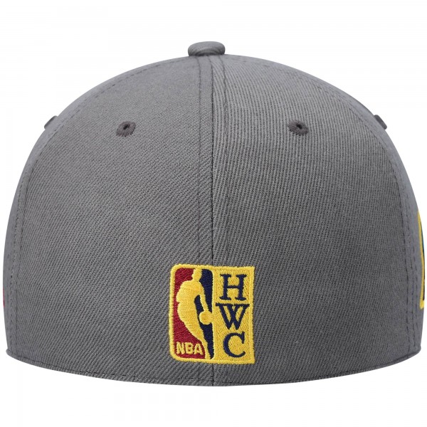 Бейсболка Portland Trail Blazers Mitchell & Ness Hardwood Classics NBA 50th Anniversary Carbon Cabernet - Charcoal