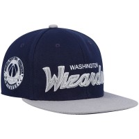 Бейсболка Washington Wizards Mitchell & Ness Spirit Script - Navy/Gray