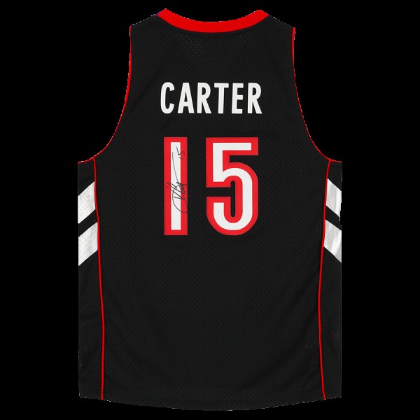 Vince Carter Toronto Raptors Autographed Fanatics Authentic Purple 1999-00 Mitchell & Ness Swingman Jersey