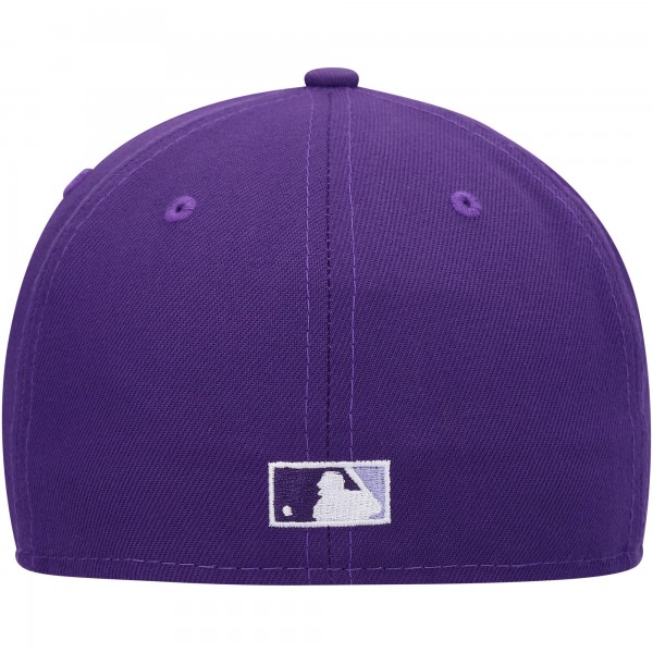 Бейсболка Los Angeles Dodgers New Era Lavender Undervisor 59FIFTY - Purple