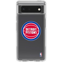 Чехол на телефон Detroit Pistons OtterBox Clear Google Pixel Symmetry