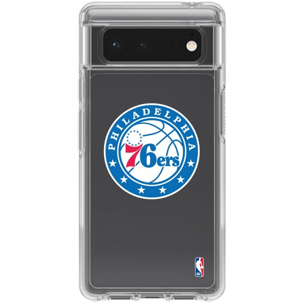 Чехол на телефон Philadelphia 76ers OtterBox Clear Google Pixel Symmetry