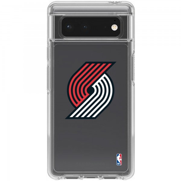 Чехол на телефон Portland Trail Blazers OtterBox Clear Google Pixel Symmetry