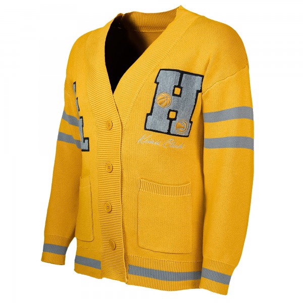 Кардиган Atlanta Hawks NBA x Keiser Clark Yellow/Gray No Caller ID