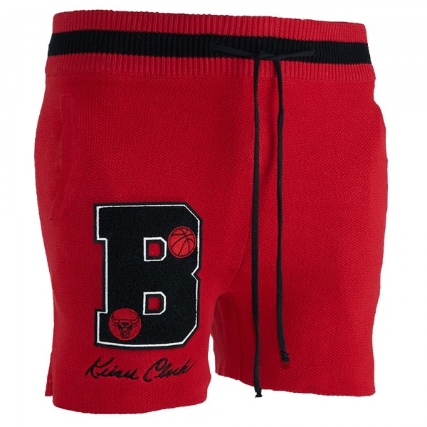 Шорты Chicago Bulls NBA x Keiser Clark Red/Black No Caller ID Knit
