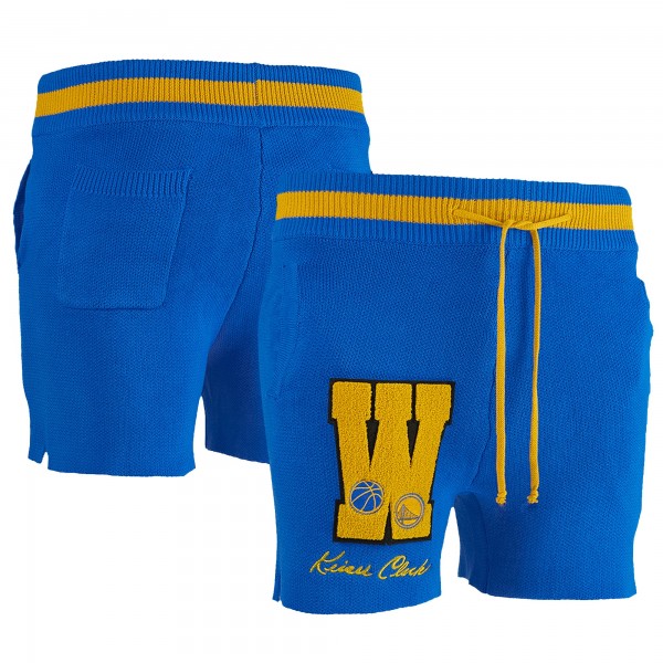 Шорты Golden State Warriors NBA x Keiser Clark Royal/Yellow No Caller ID Knit