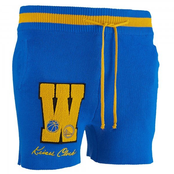 Шорты Golden State Warriors NBA x Keiser Clark Royal/Yellow No Caller ID Knit