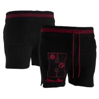 Miami Heat NBA x Keiser Clark Black/Red No Caller ID Knit Shorts