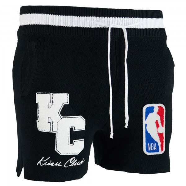 Шорты NBA x Keiser Clark No Caller ID Knit - Black/White