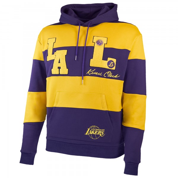 Толстовка Los Angeles Lakers NBA x Keiser Clark Purple/Gold No Caller ID