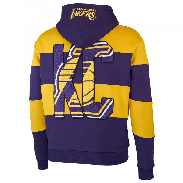 Толстовка Los Angeles Lakers NBA x Keiser Clark Purple/Gold No Caller ID