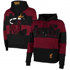 Толстовка Miami Heat NBA x Keiser Clark No Caller ID - Black/Red