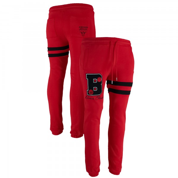 Спортивные штаны Chicago Bulls NBA x Keiser Clark No Caller ID - Red/Black