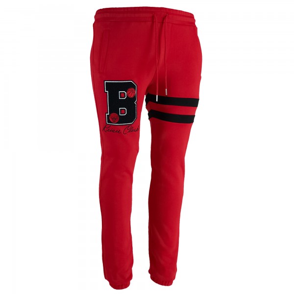Спортивные штаны Chicago Bulls NBA x Keiser Clark No Caller ID - Red/Black