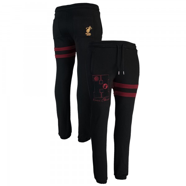 Спортивные штаны Miami Heat NBA x Keiser Clark No Caller ID - Black/Red