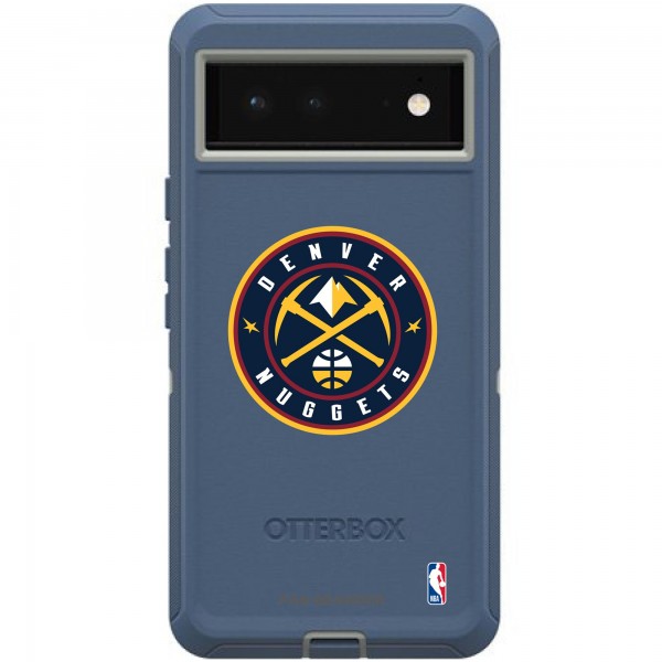 Чехол на телефон Denver Nuggets OtterBox Primary Logo Google Pixel Symmetry - Blue