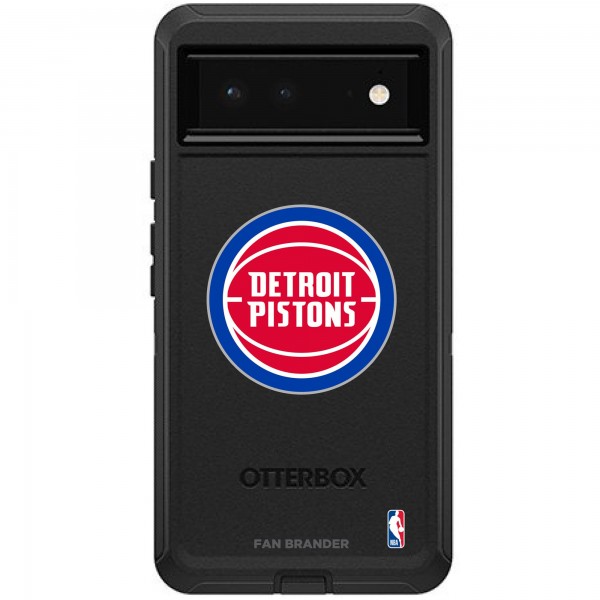 Чехол на телефон Detroit Pistons OtterBox Primary Logo Google Pixel Symmetry - Black