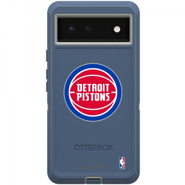 Чехол на телефон Detroit Pistons OtterBox Primary Logo Google Pixel Symmetry - Blue