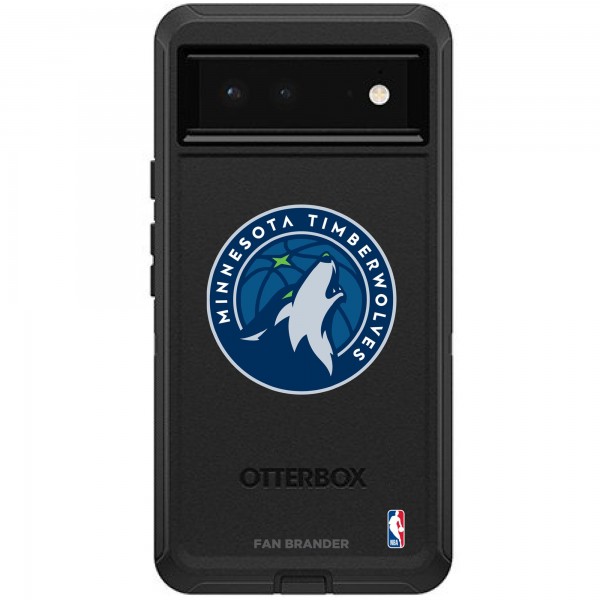 Чехол на телефон Minnesota Timberwolves OtterBox Primary Logo Google Pixel Symmetry - Black